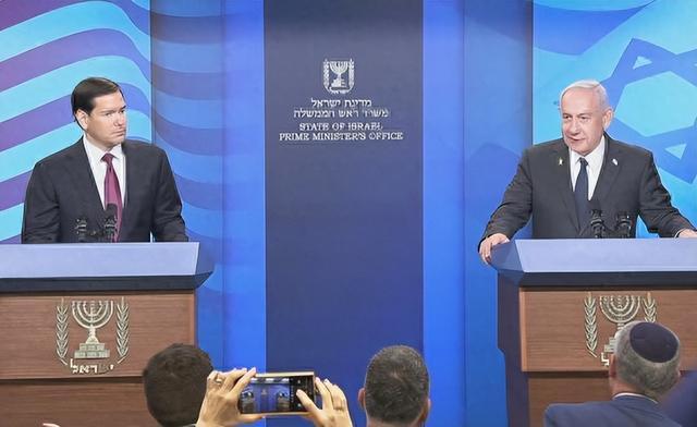 美国务卿与以总理会谈后举行新闻发布会，称必须“消灭”哈马斯..