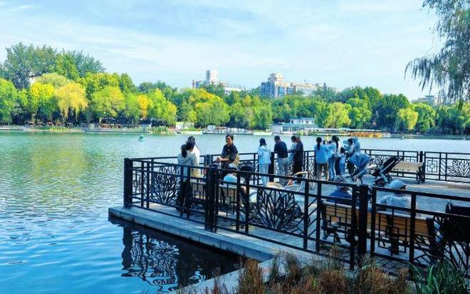 老人孩子都能玩，青年湖公园完成“全龄友好”改造