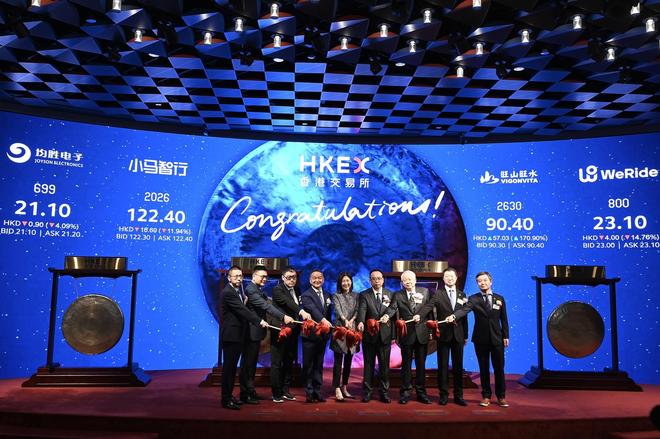 文远知行和小马智行同步登陆港股，上市首日双双跌近10%