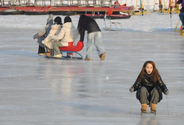 视点｜龙潭公园 龙潭中湖公园 开放滑冰戏雪场地