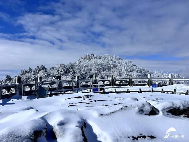 组图丨瑞雪覆岱宗 仙境落人间