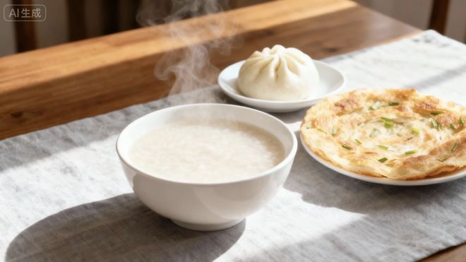 别再白粥配馒头！营养师提醒：长期“高碳水早餐”，悄悄透支健康..