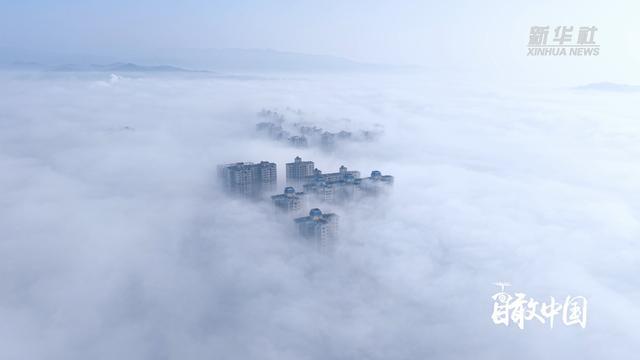 瞰中国｜湖南东安：云河漫城画中游