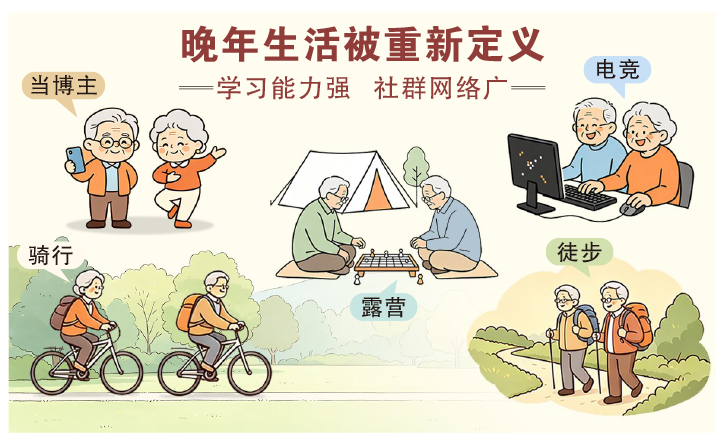 晚年可以有很多活法